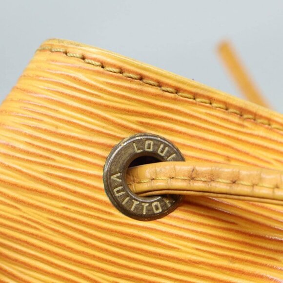 LOUIS VUITTON Epi Petit Noe Shoulder Bag Yellow - Picture 12 of 16